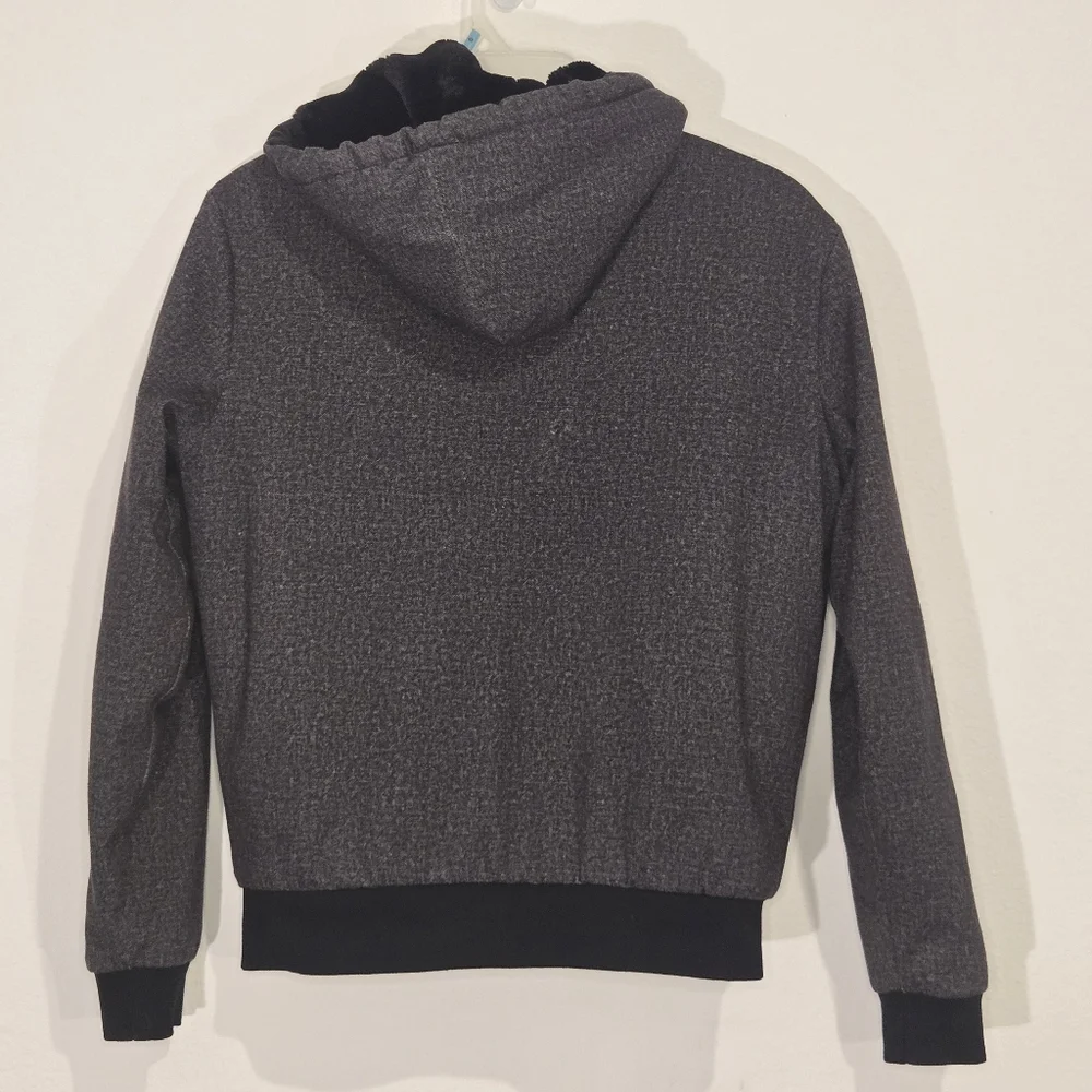 Zara Men's Gray Sweater Jacket Size S